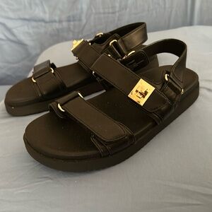 Steve Madden Mona Sandal - Black - Never Worn!